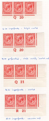 1912 sg357 etc - gb, sg357,