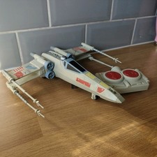 Vintage Star Wars X-Wing Fighter Premium Remote Control Think way Toys Working 