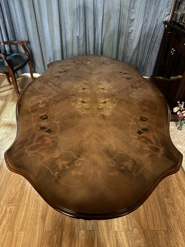 Italian wooden dining table - italian,