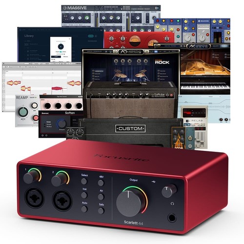 Focusrite scarlett 4i4 4th gen - focusrite,