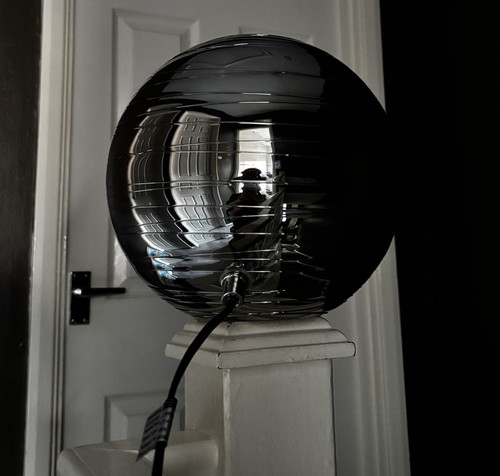 Next mirrored swirl lamp - lamp, table