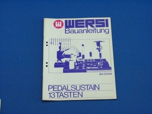 Wersi helios instruction - helios,