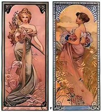 Alphonse Mucha photo A4 the