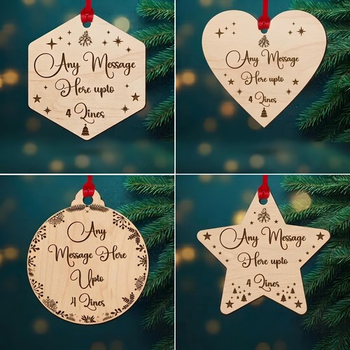 Personalised christmas bauble - christmas,
