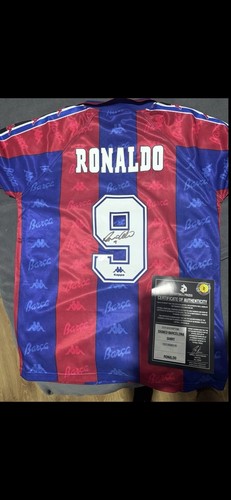 Signed ronaldo nazario - signed, r9