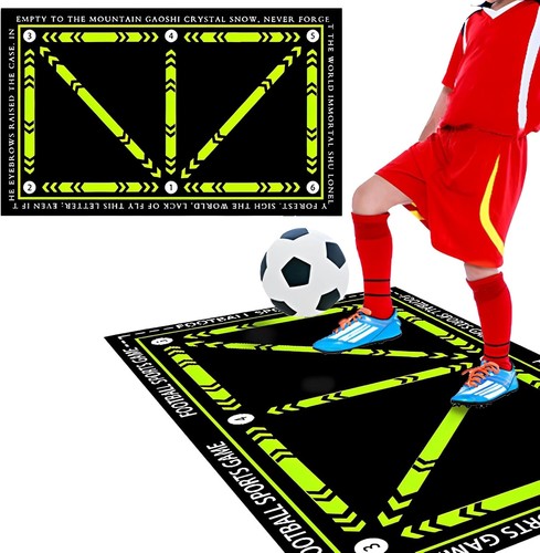 Football skills training mat - football,