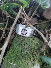 Jormungandr Ring - World Serpent -  Handmade Pewter Ring - Viking Jewellery