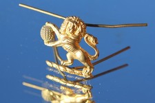 FINE GILT BRONZE CUNARD LION