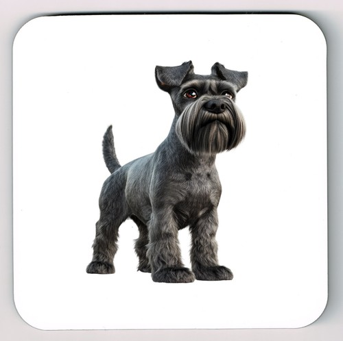 Schnauzer watercolour image - schnauzer,