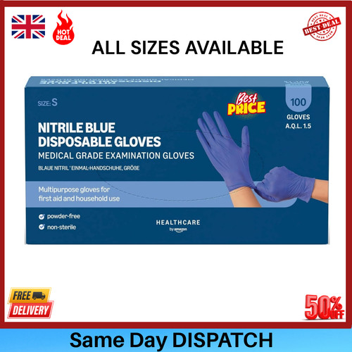 Blue disposable nitrile - disposable,