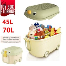 Large Toy Box Storage Lid Kids