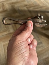 Vintage english cast iron bull - vintage,