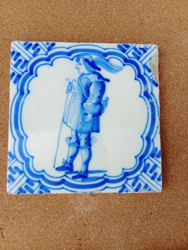 Antique dutch delft - dutch, blue