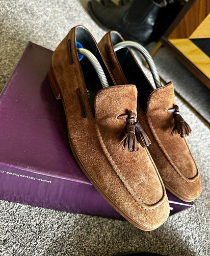 Bertie men brown suede - men’s,
