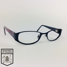RED OR DEAD eyeglasses NAVY BLUE OVAL glasses frame MOD: 86 25382464
