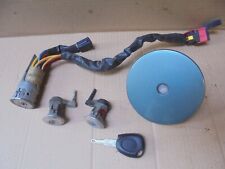 PEUGEOT 206 2001 IGNITION BARREL / DOOR AND FUEL CAP LOCKS WITH 1 KEY