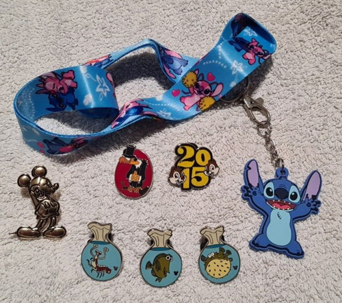 Lilo stitch lanyard - lilo,