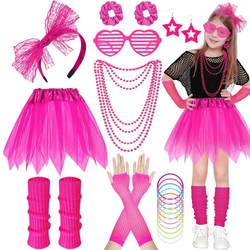 21pcs 80s fancy dress - 80s, for