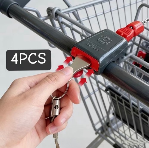 4pcs stainless steel shopping - 4pcs,
