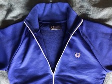 Fred Perry Zip Jacket Blue