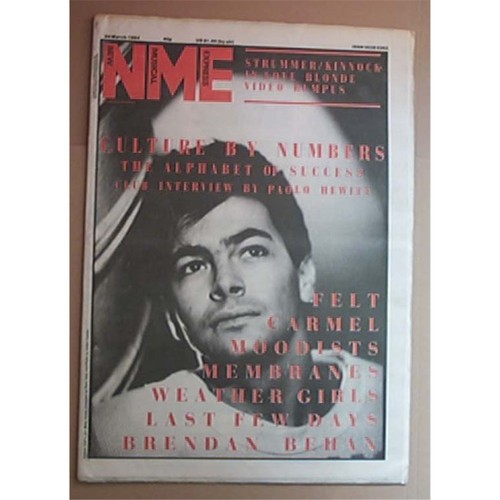 Culture club nme magazine - culture,