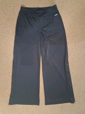 SWEATY BETTY Luxe Tear-Away Women Trousers Grey Wide Leg - Yoga - Medium BNWOT 