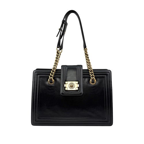 Chanel black smooth calfskin - chanel,