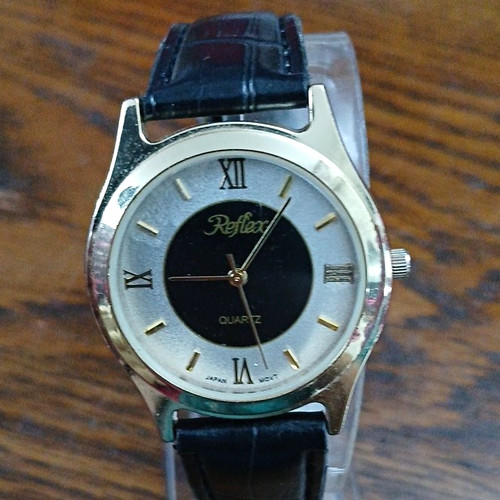 Reflex quartz wristwatch black - reflex,