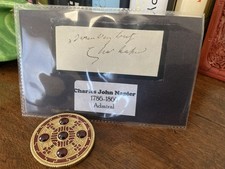 Rare Authentic Signature of