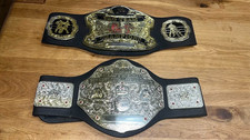 WWE World Heavyweight Wrestling  & Tag Team Champion Toy Belts *READ description