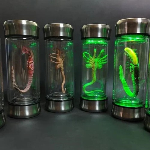 Alien glow jar xenomorph - alien,