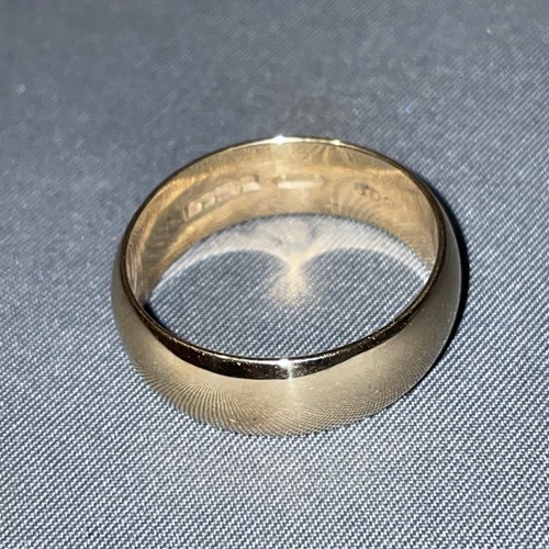 9ct band ring - band,