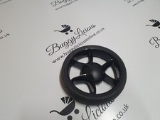 1x New Stokke Xplory V5 V6 Replacement Black Rear Back Wheel Replacement Part 