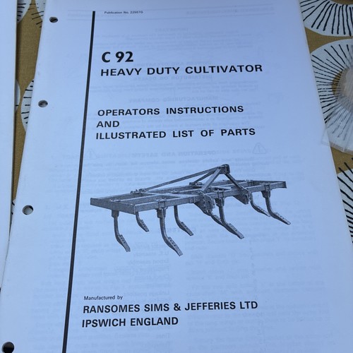 Ransomes c92 heavy - c92,
