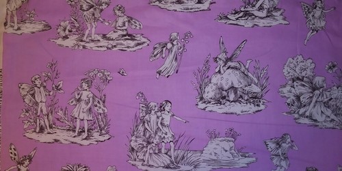 Flower fairies toile by - fairies",