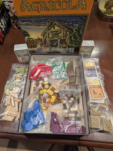 Agricola board game earlier - agricola,