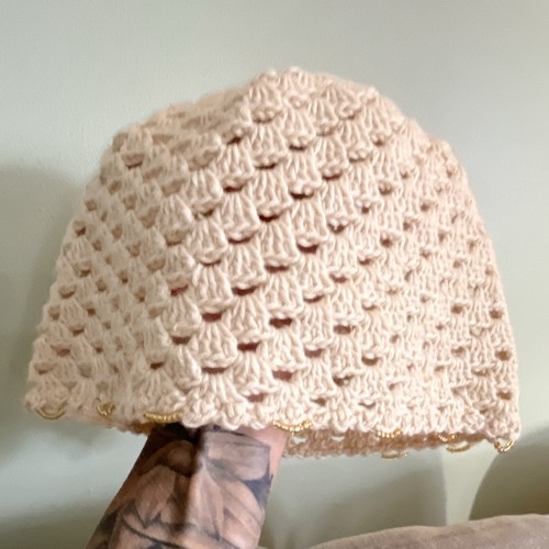 Women beige crochet cloche - women’s,