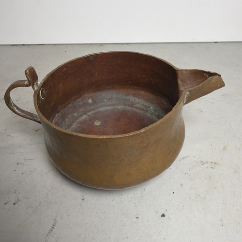Copper wine pot - copper, bowl