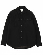 ZARA Mens Lumberjack Shirt XL Black Acrylic BG13