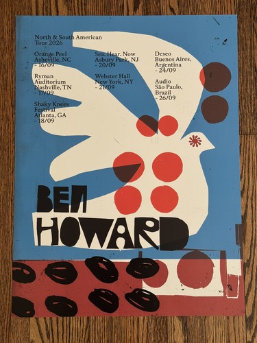 Ben howard 2026 - howard, and