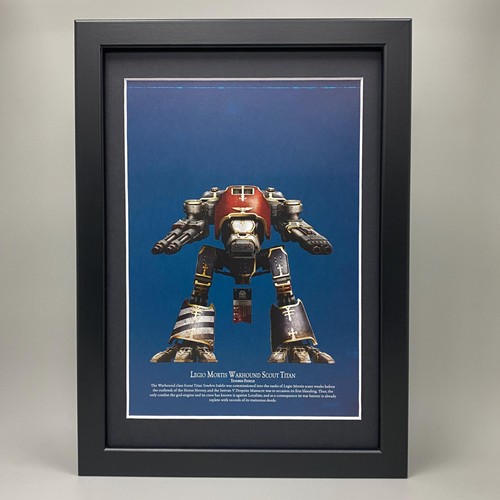 Adeptus titanicus framed - titanicus, art