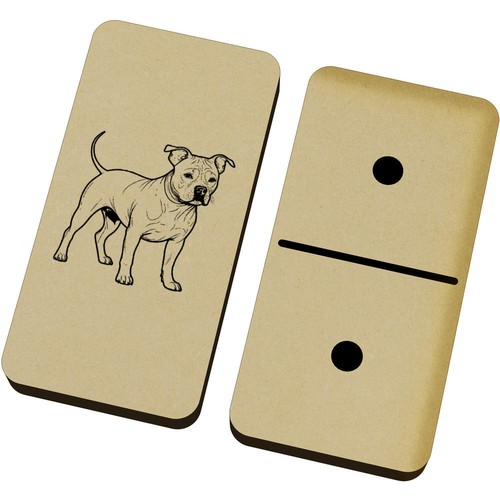 Staffordshire terrier domino - 'staffordshire,