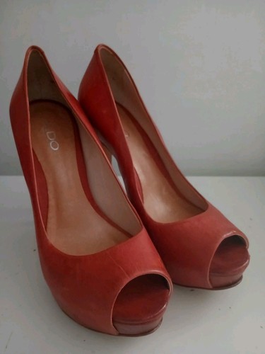 Aldo stilleto heel peep toe - heel,