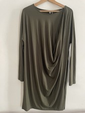 Cos Dress Size S Olive Green
