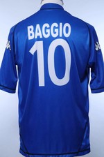 Original Authentic Brescia Calcio  2003/04 Baggio #10 Home Shirt - M