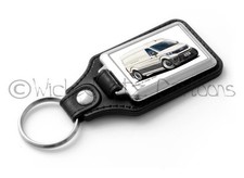 WickedArtz Cartoon Car Art MAN TGE Large Panel Van in 8 Colours Classic Key Ring