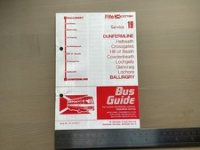 Fife Scottish Bus Group Route