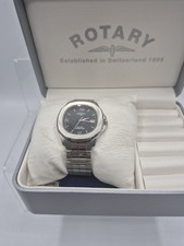 Rotary Elite Gents Watch Steel