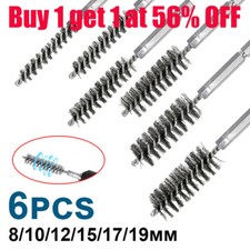 6 X Stainless Steel Wire Brush
