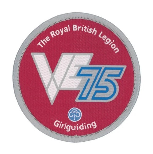 75th anniversary day badge - 75th,